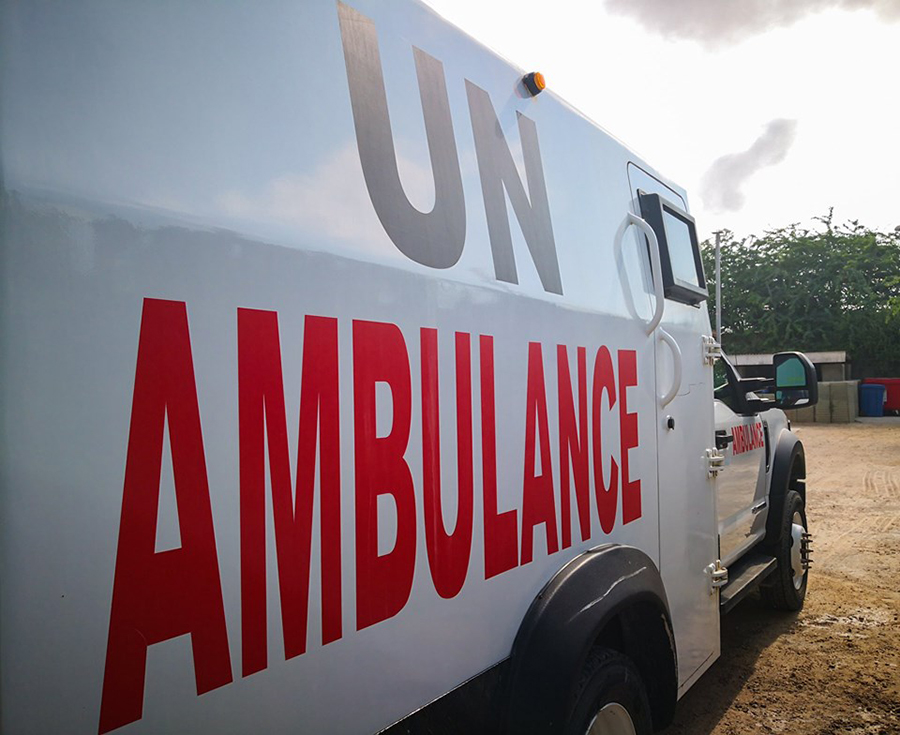 ami health solutions, un ambulance, somalia