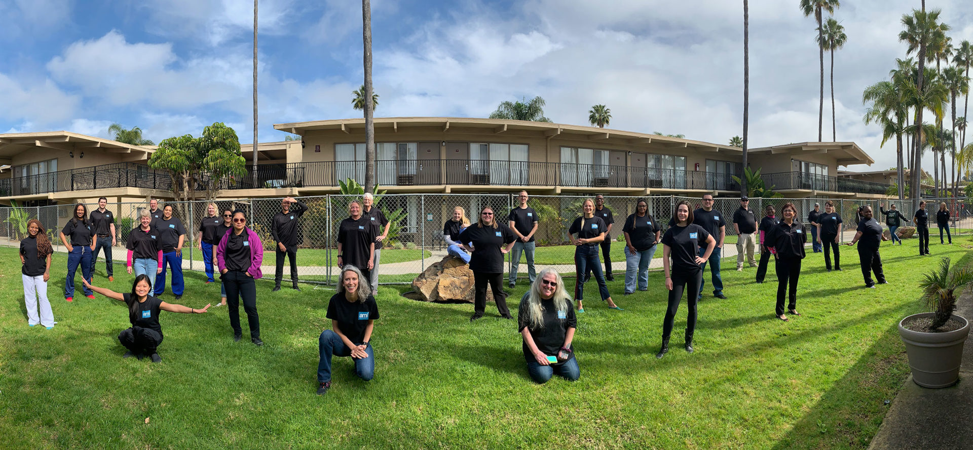 AMI Expeditionary Healthcare staff in San Diego on the frontlines of COVID19