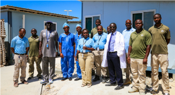 AMI team at AMI Somalia