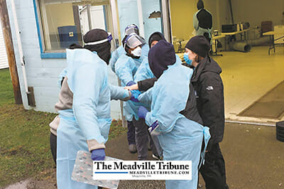Meadville Tribune, AMI tests 200 for COVID-19