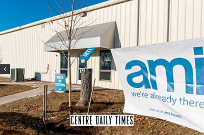 Centre Daily Times, AMI COVID Testing in Centre County