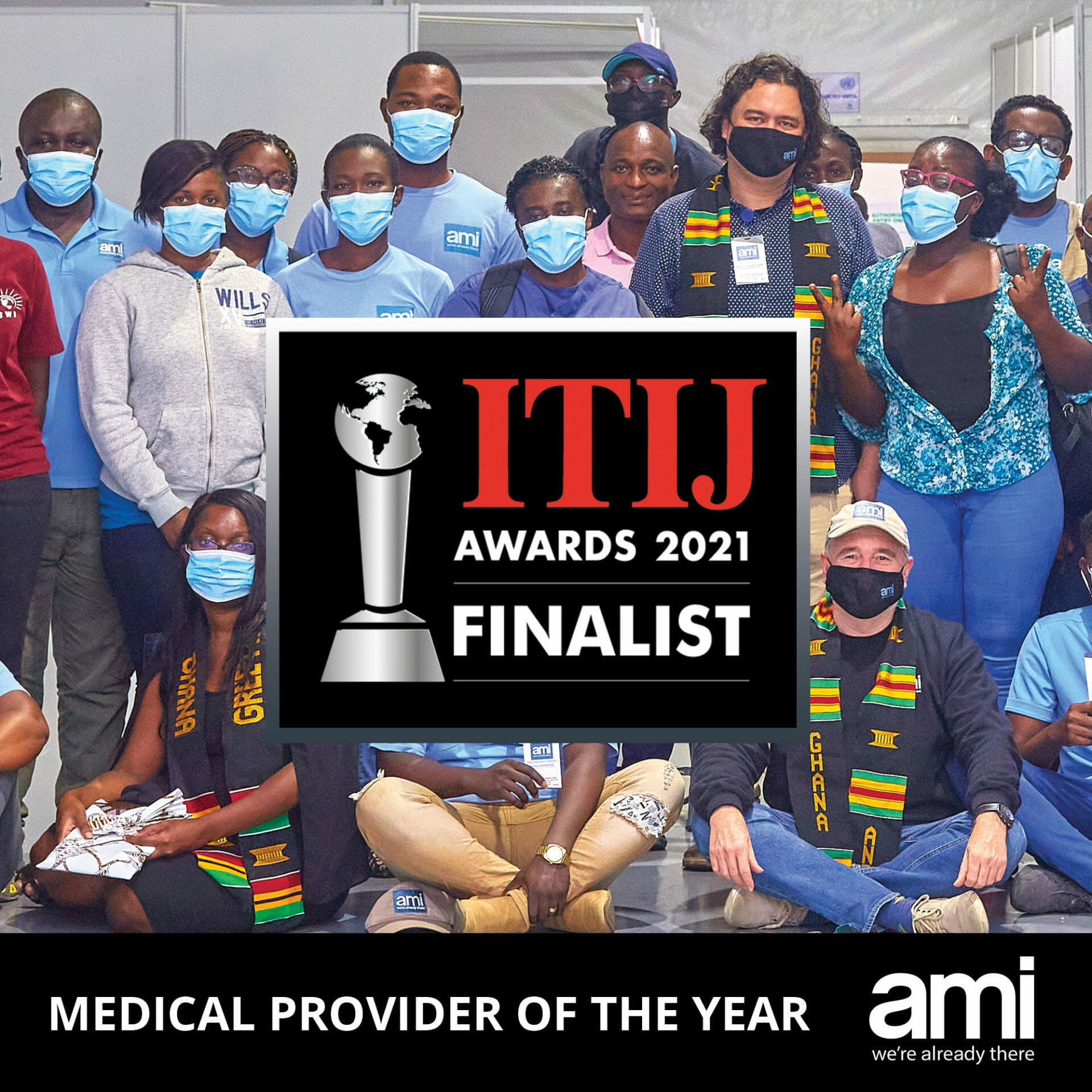 AMI is shortlisted for ITIJ's Medical Provider of the Year Award