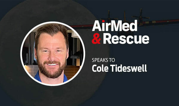 AirMed and Rescue Magazine interviews Cole Tideswell
